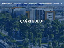 Tablet Screenshot of bulut.yasar.edu.tr